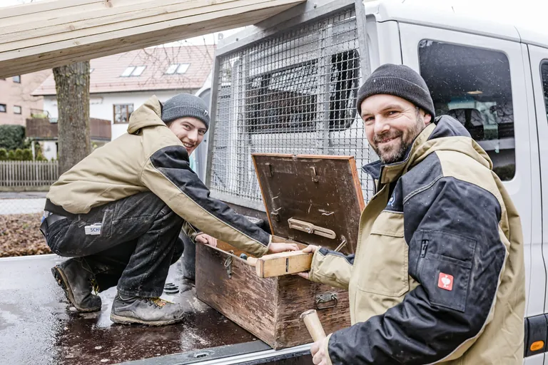 Marcus Grabrucker und Marius Mayrhofer