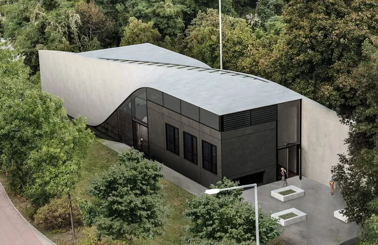 Cube, das weltweit erste Geb&auml;ude aus Carbonbeton