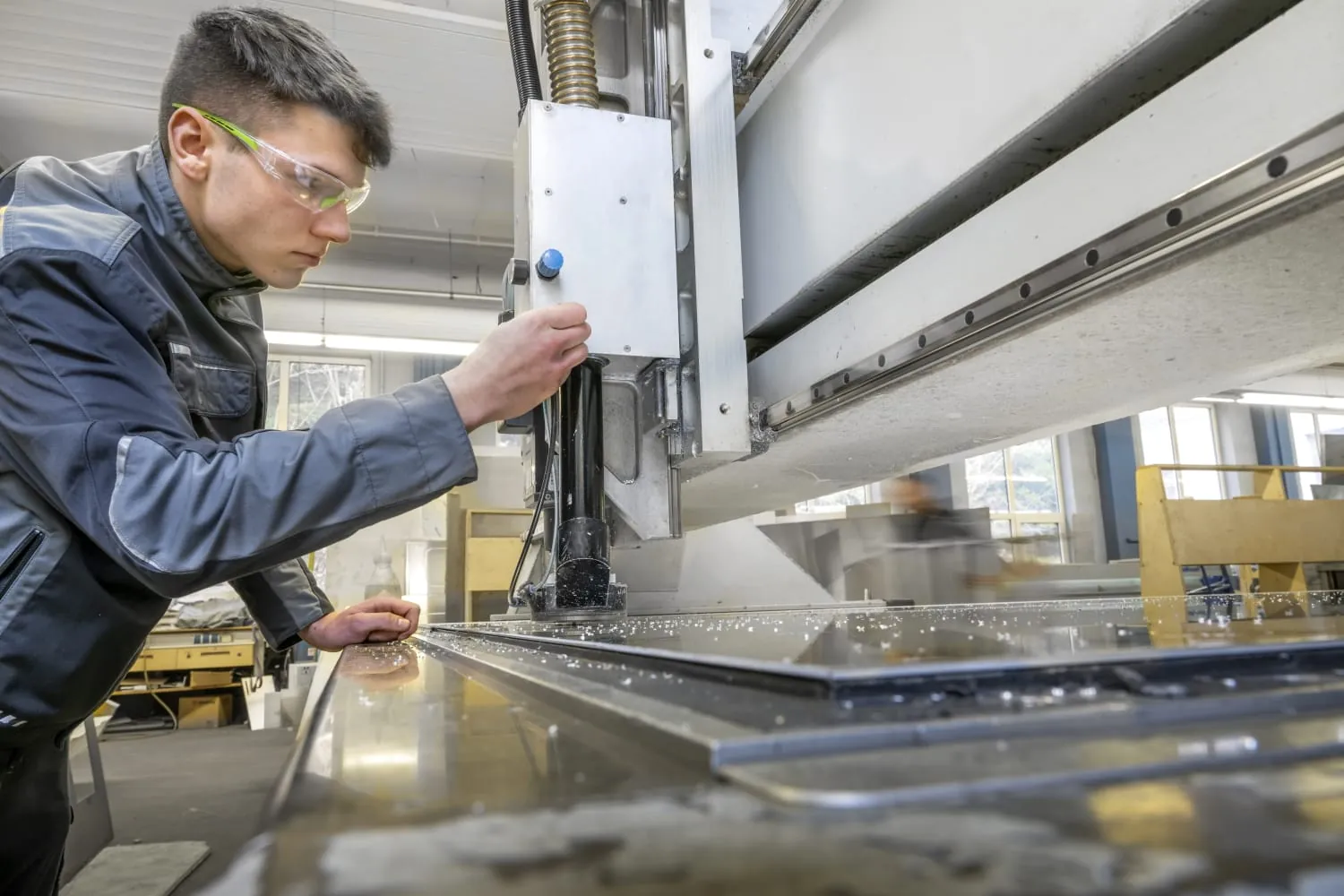 Metallbau-Lehrling bei Seiwo