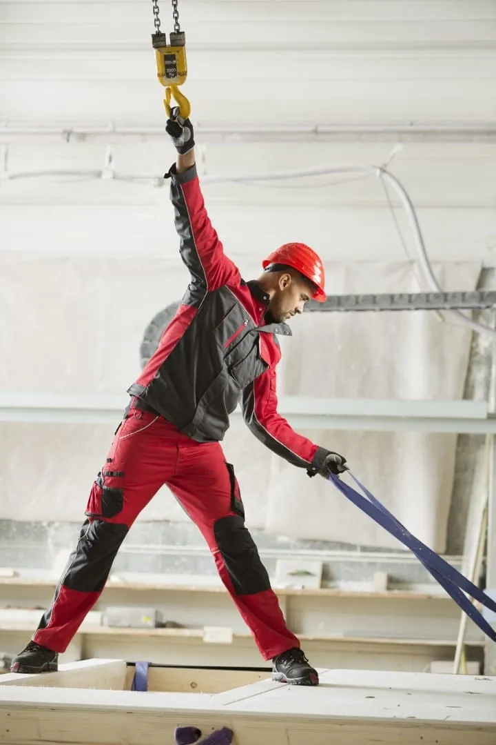 Mann in Arbeitskleidung von Mewa