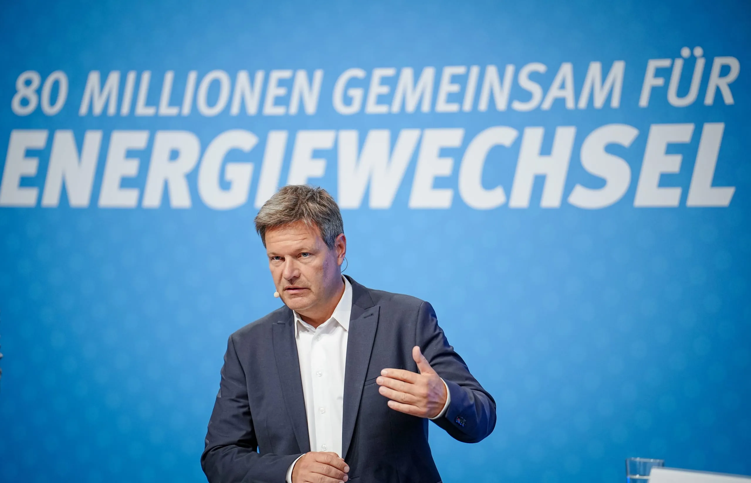 Habeck ruft zum Energiesparen auf