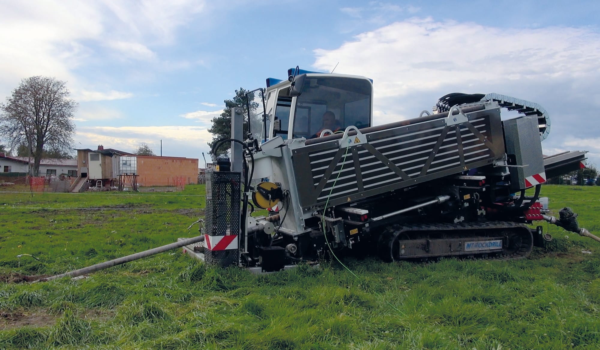 Horizontalspülbohranlage