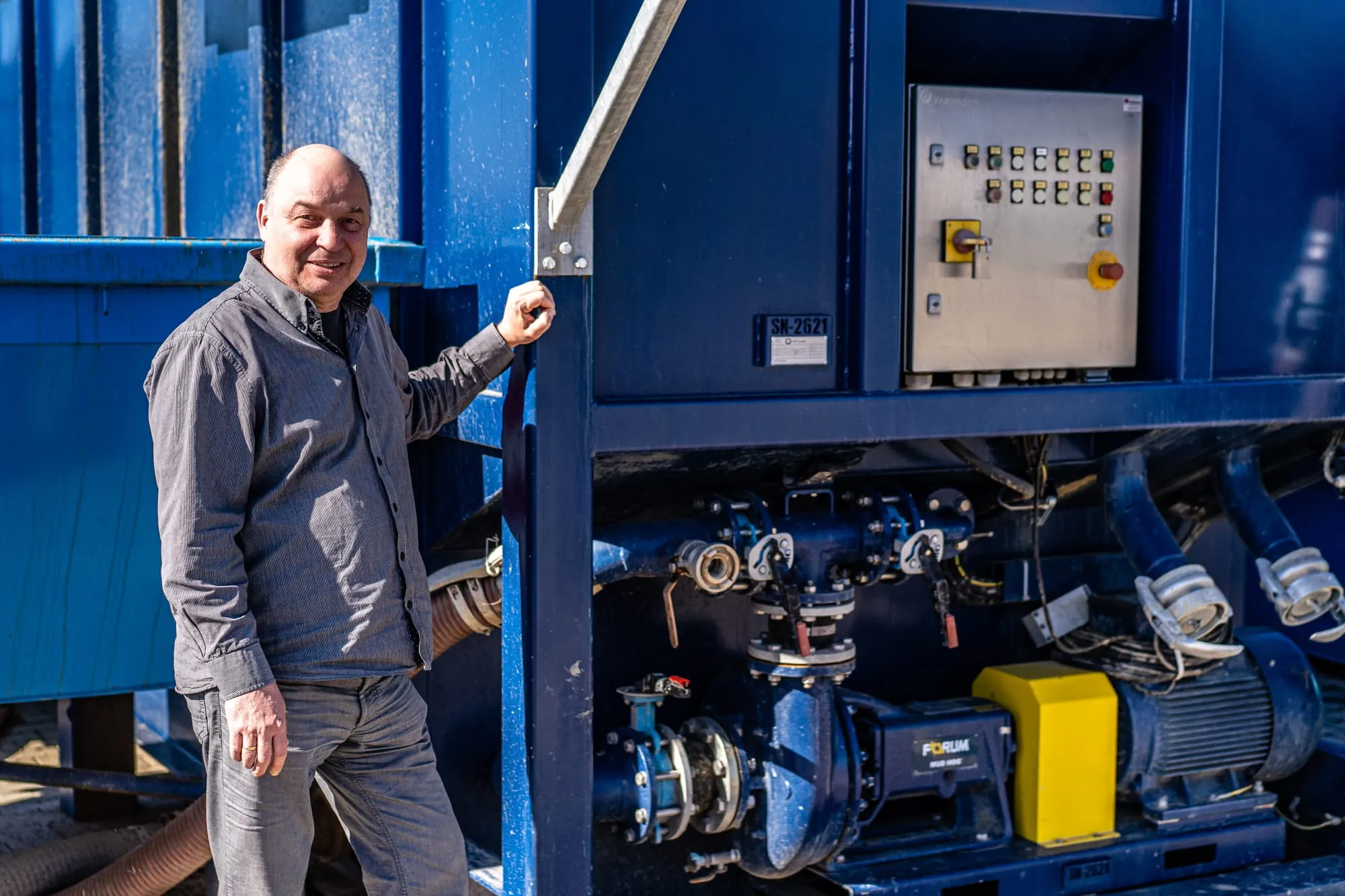 Thomas Heidler, Geschäftsführer H&E Bohrtechnik