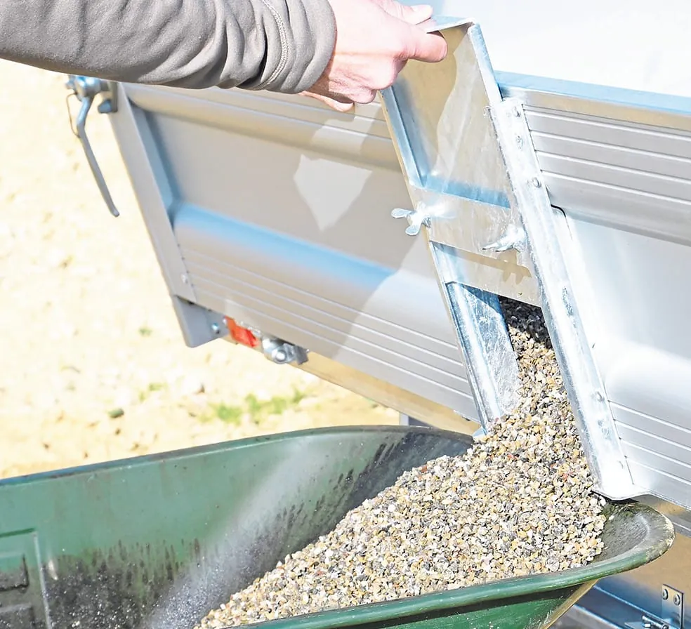 App-Steuerung für den Dreiseitenkipper