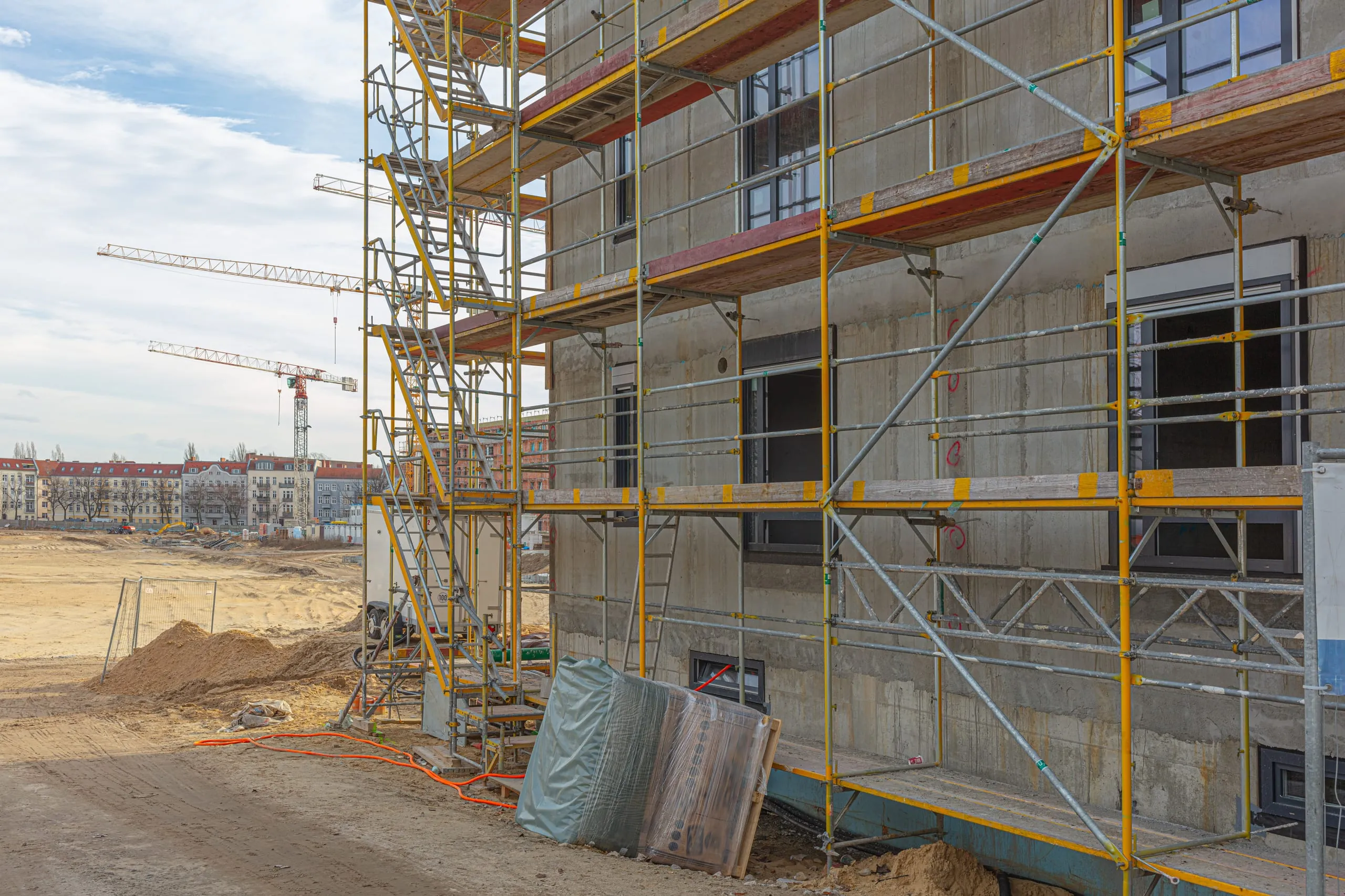 Wegen Energiekrise könnten Baustoffe knapp werden