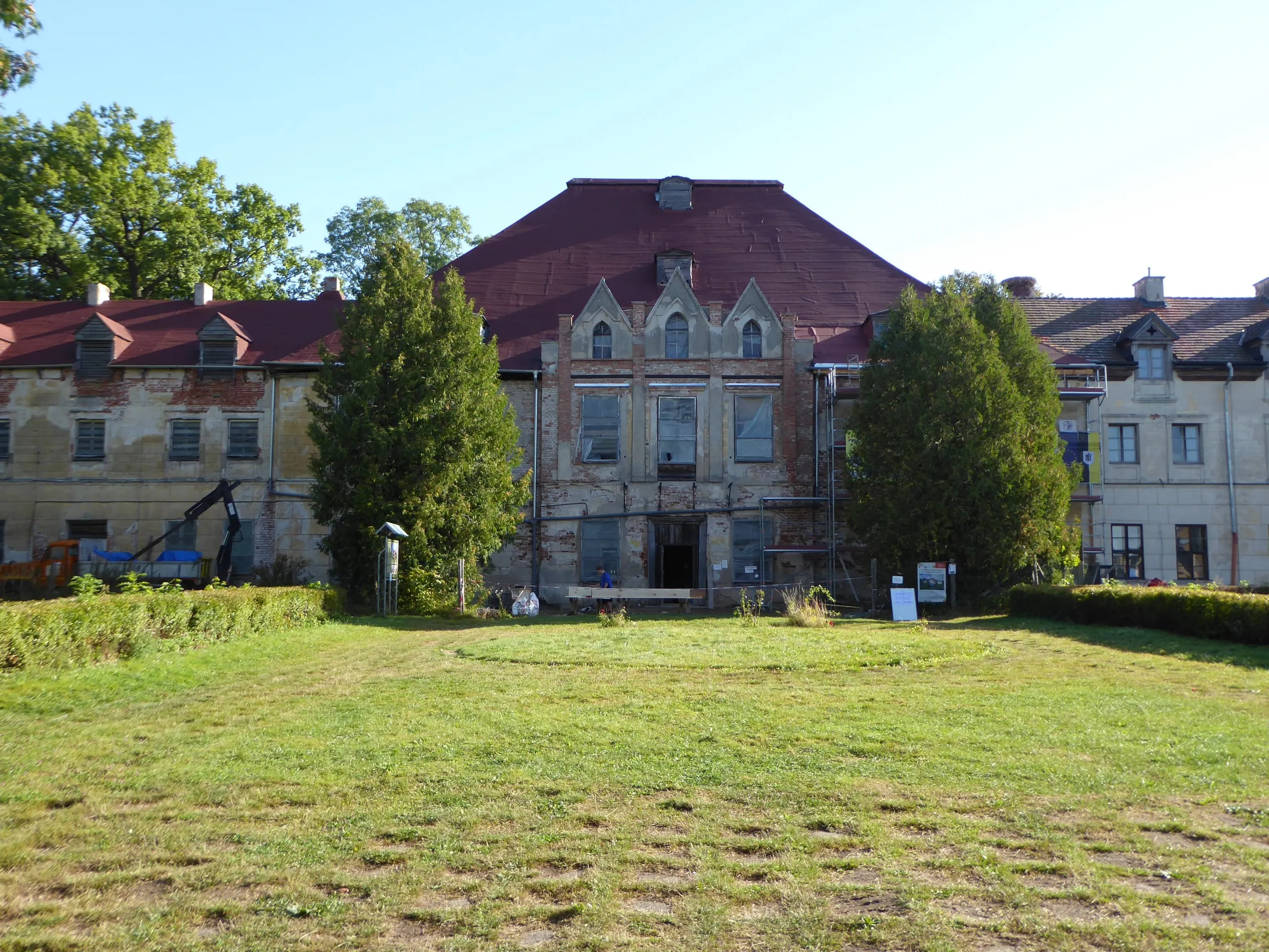 Schloss Steinort im September 2022