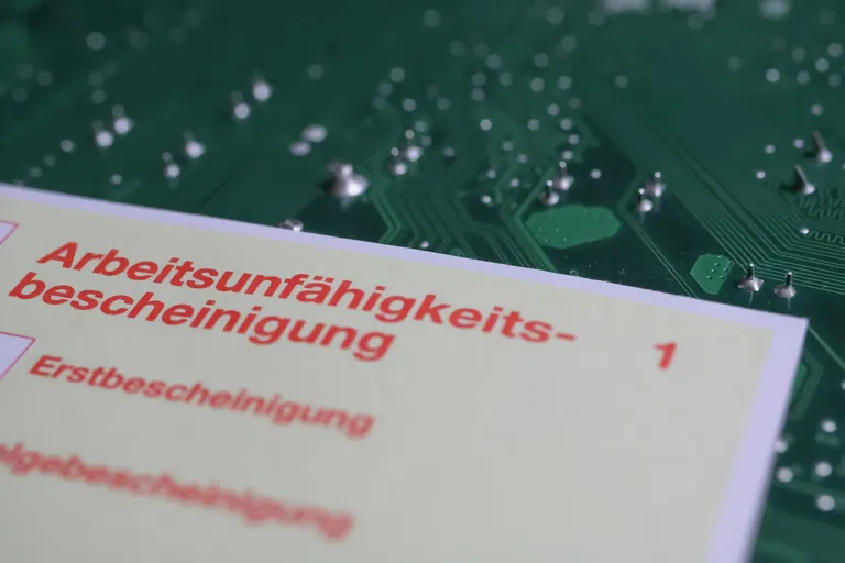 Elektronische Krankmeldung 2023