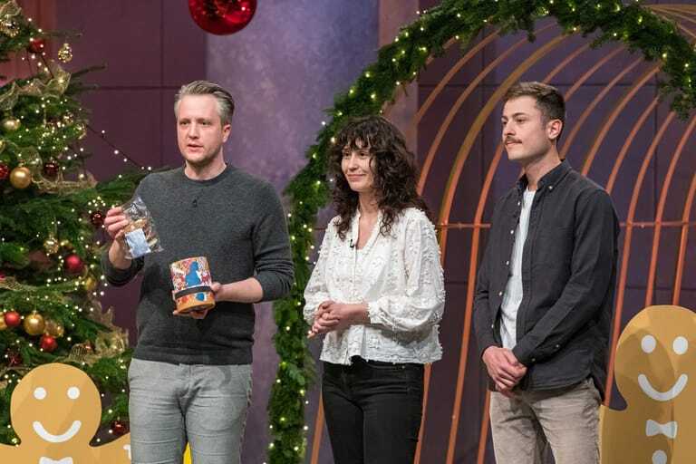 Johannes Prein, Elisabeth Prein und Jannik Zinkl bei die Höhle der Löwen.