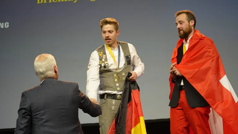 Siegerehrung Maurer-Weltmeisterschaft