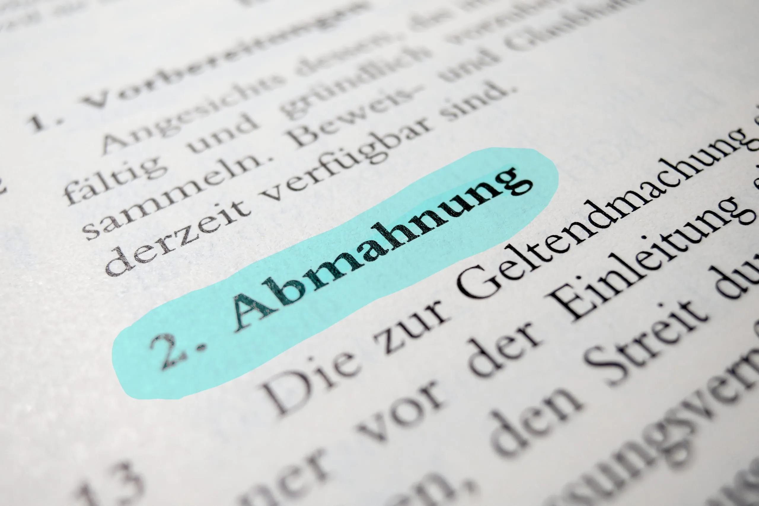 Abmahnung im Arbeitsrecht: Welche Form und Frist gelten