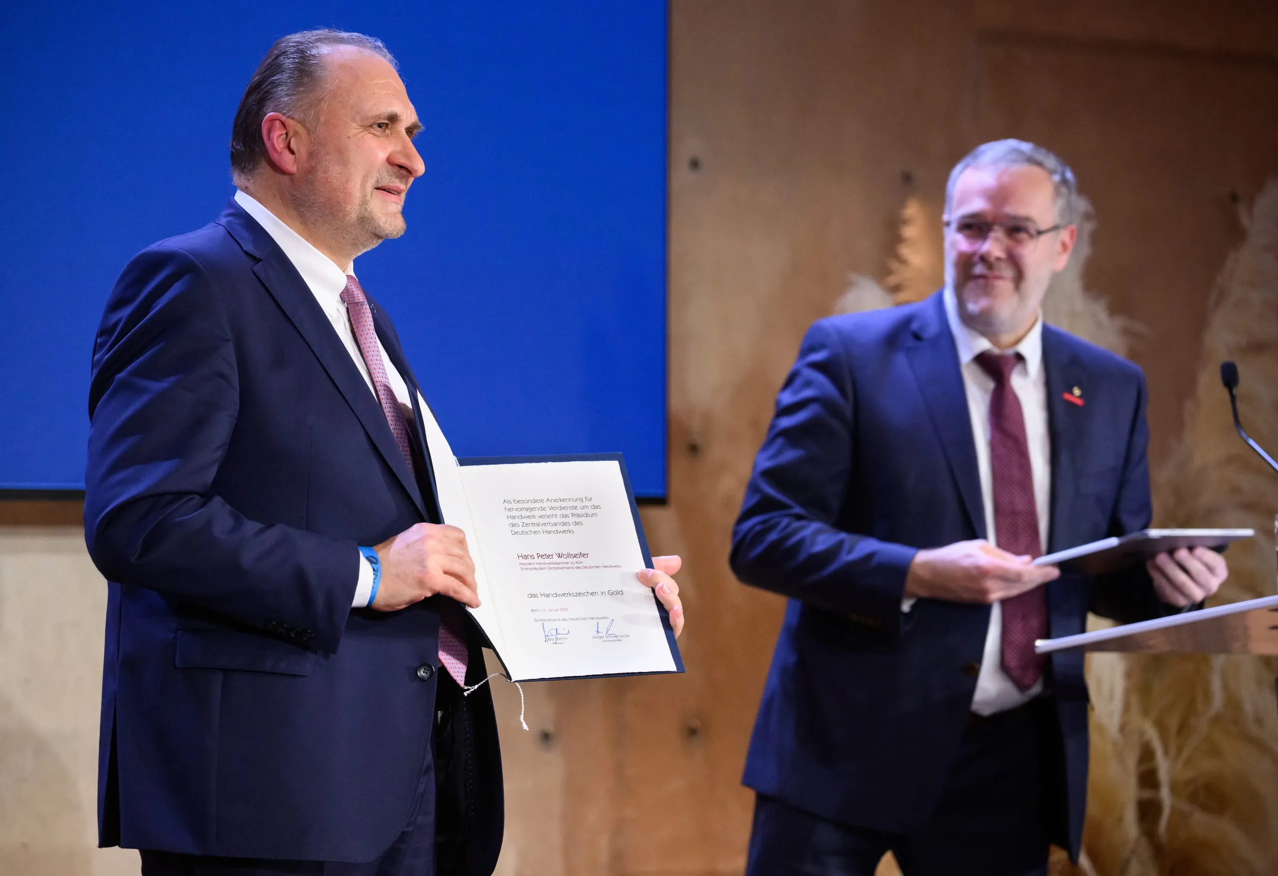 Wollseifer verabschiedet: "Meister des politischen Handwerks"