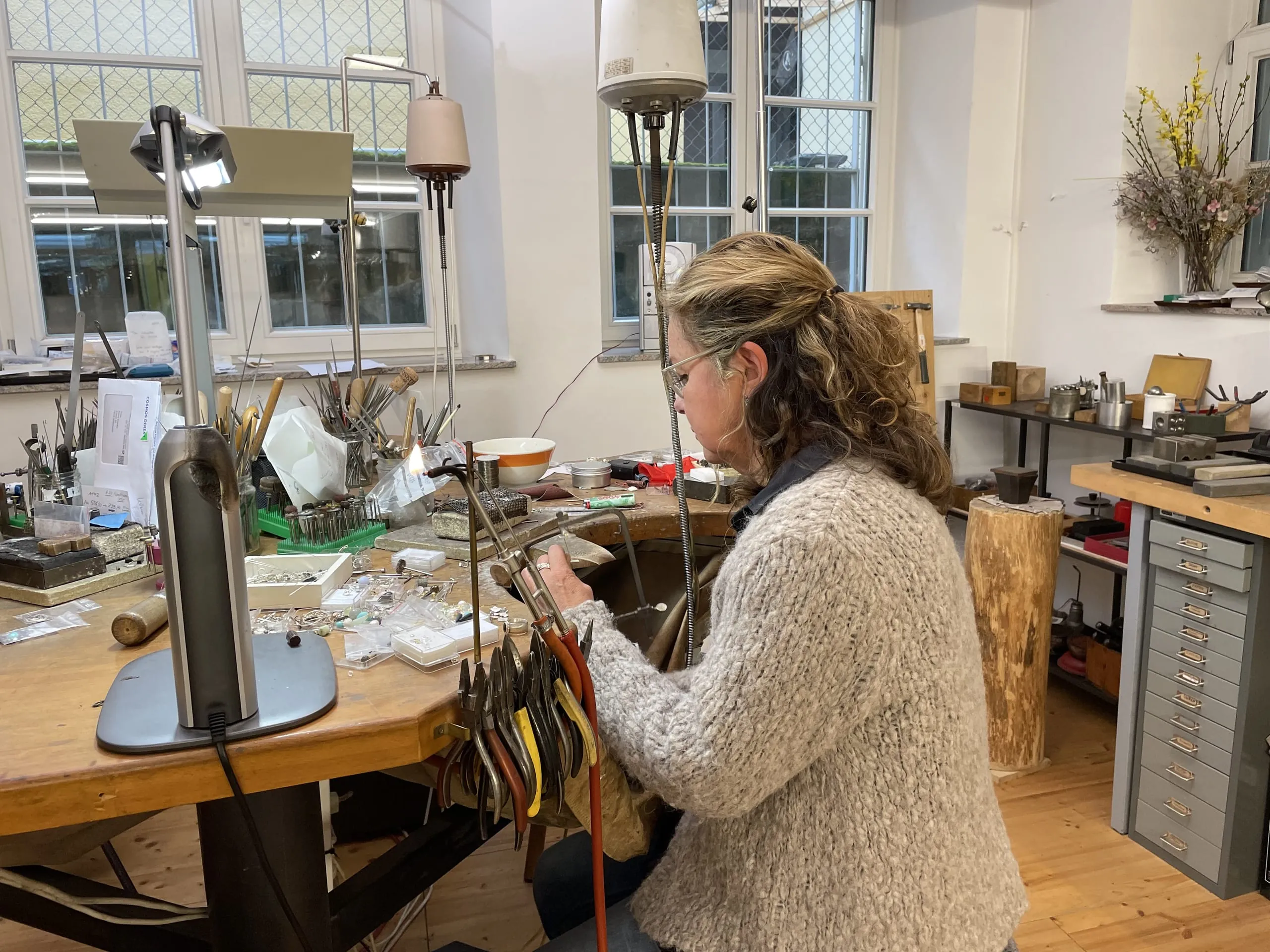 Vier Frauen, eine Werkstatt und viel Herz