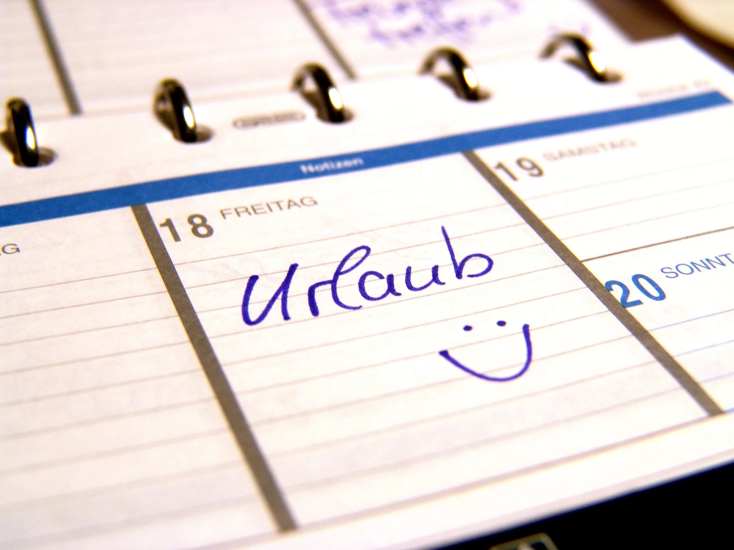 Flexible Urlaubstage: Tausche Urlaub gegen Geld