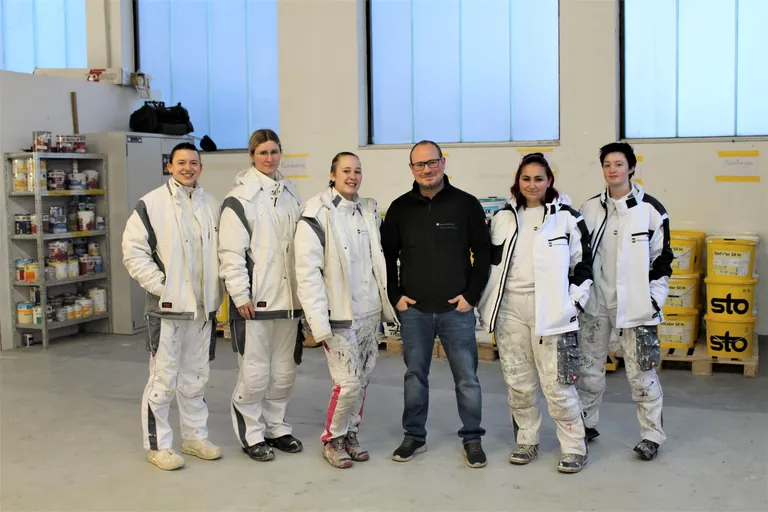 Markus Hofstetter und sein Team