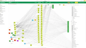 Screenshot der Arbeit des Textroboters