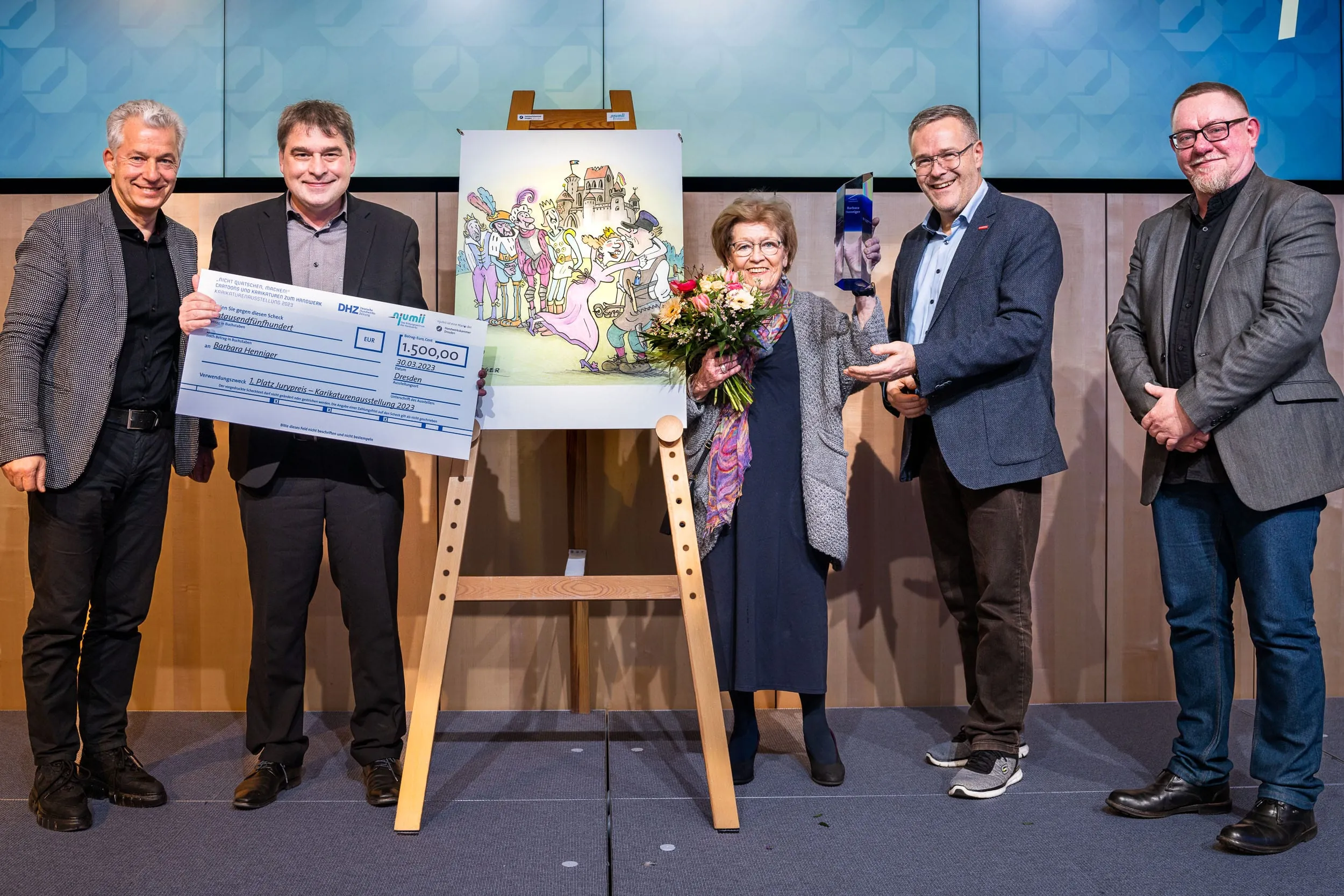 Karikaturen und Cartoons zum Handwerk