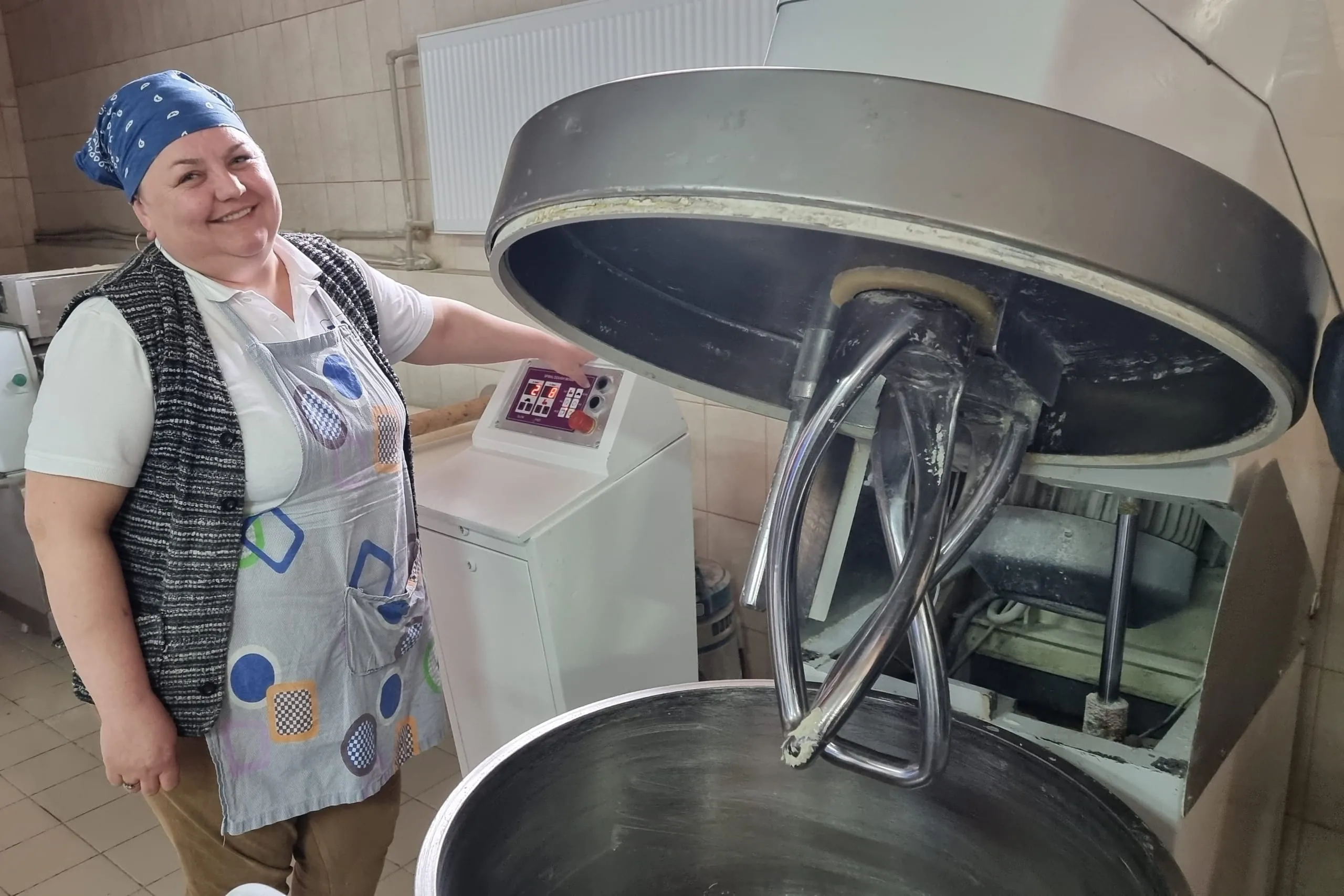 Tatjana Pekar zeigt ihre ukrainische Backstube.