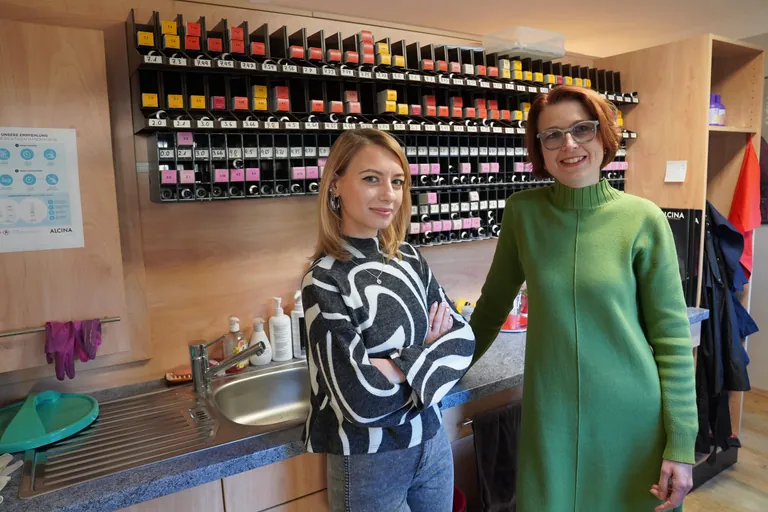 Daria Karlova und Pia Henrich.