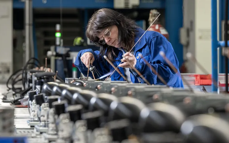 L&ouml;ten an einer K&auml;lteanlage