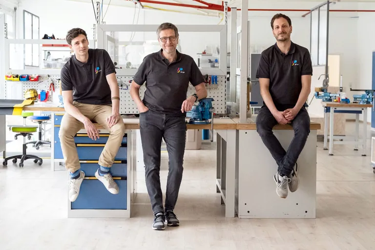 Stefan Biller, Stephan Morth und Marco Hoffmann