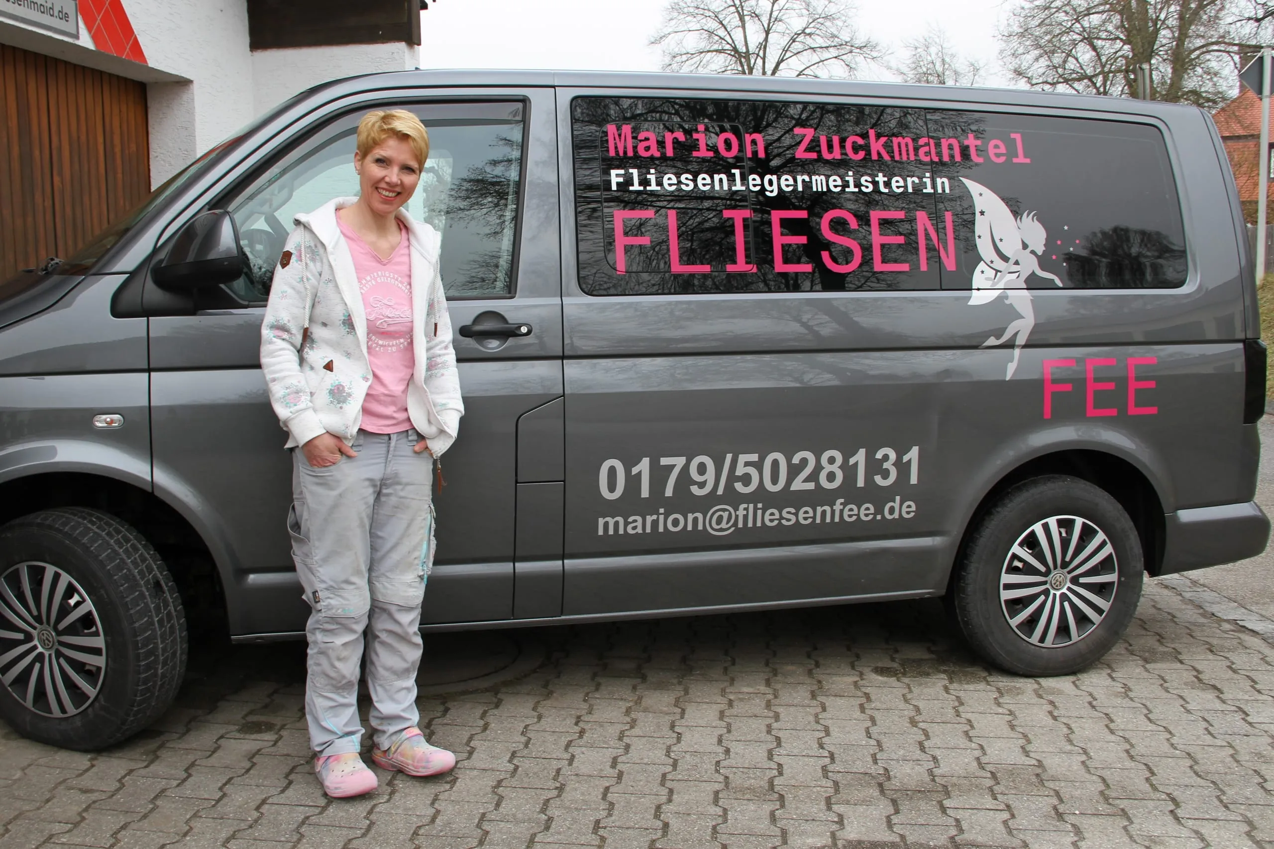 Fliesenfee: "Auf dem Bau ist kein Platz für Rollenklischees"