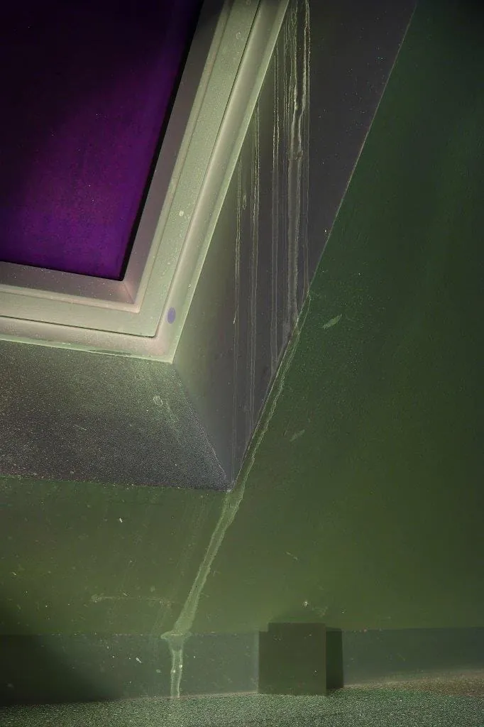 Dachfenster mit Wasserschaden