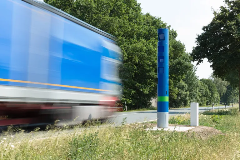 Lkw Mautsäule