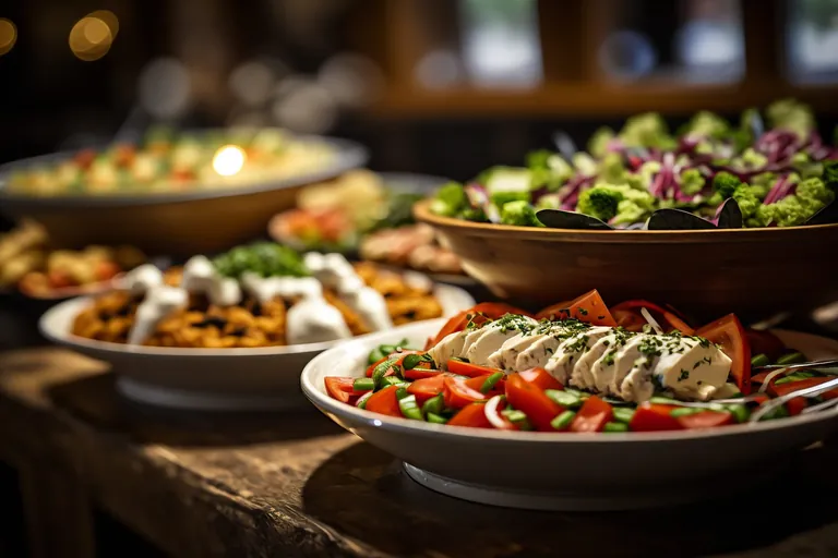 Vegetarisches Catering