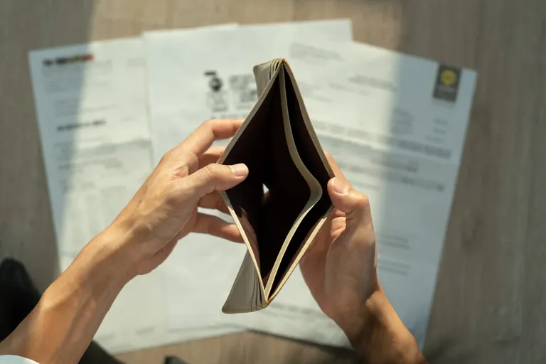 Portemonnaie, Geldb&ouml;rse, leer, kein Geld