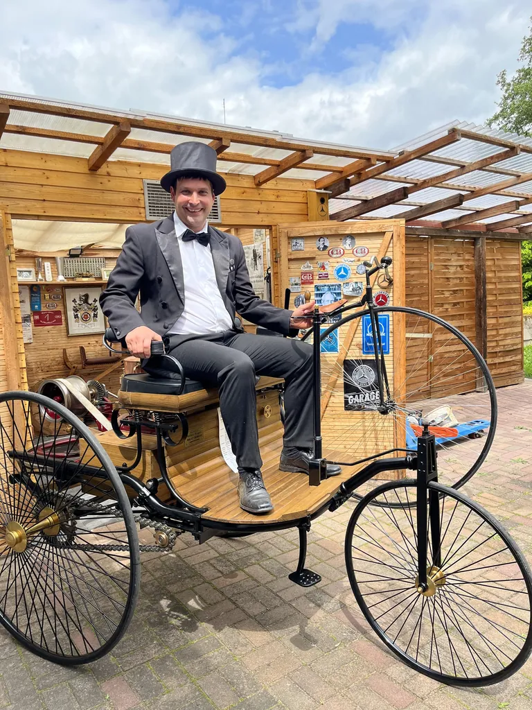 Krau&szlig; auf altem Automobil