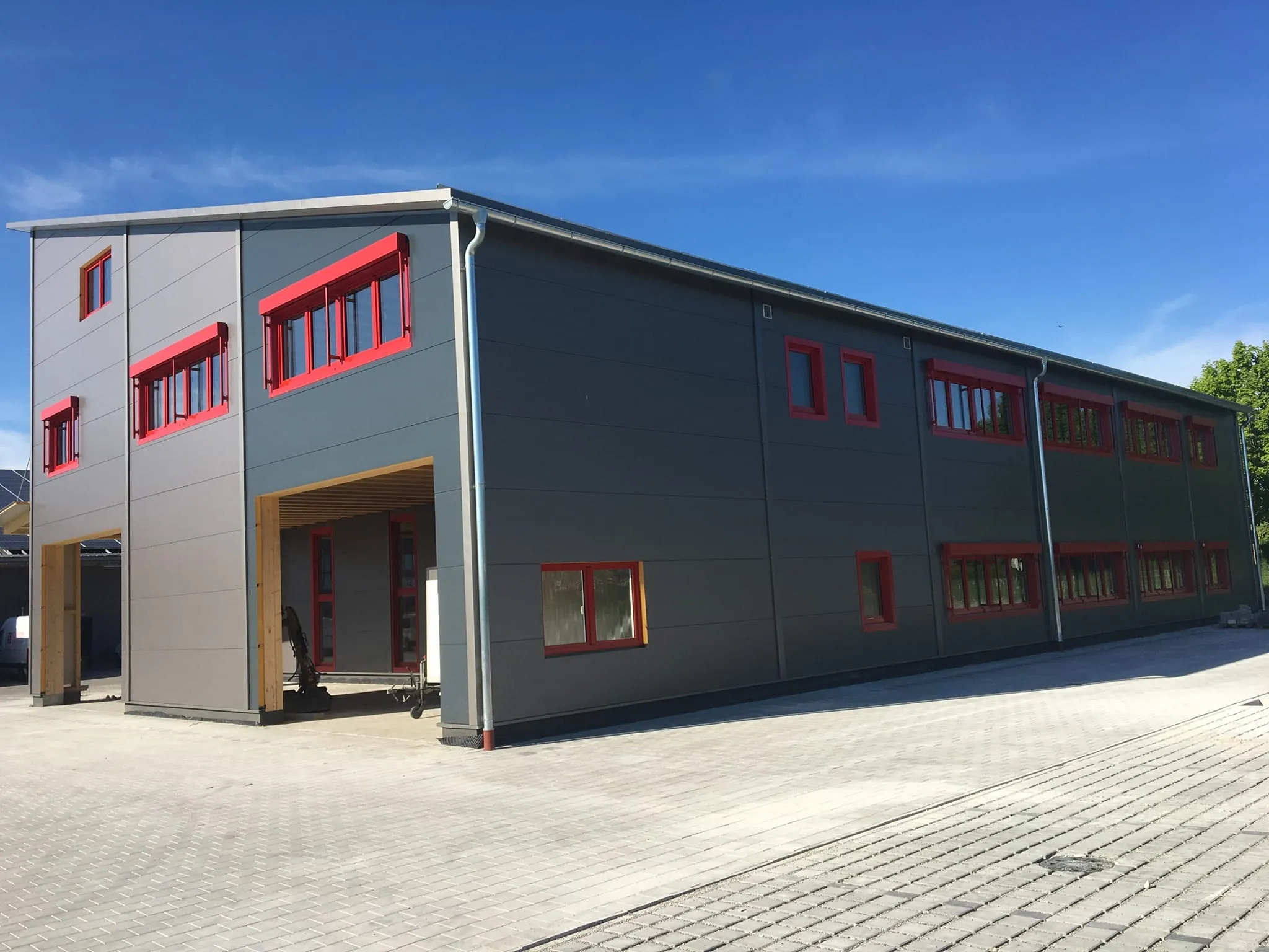 So funktioniert nachhaltiger und regionaler Gewerbebau