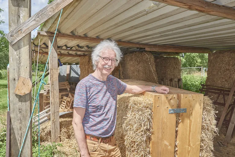 Werner Ehrich und Strohelemente