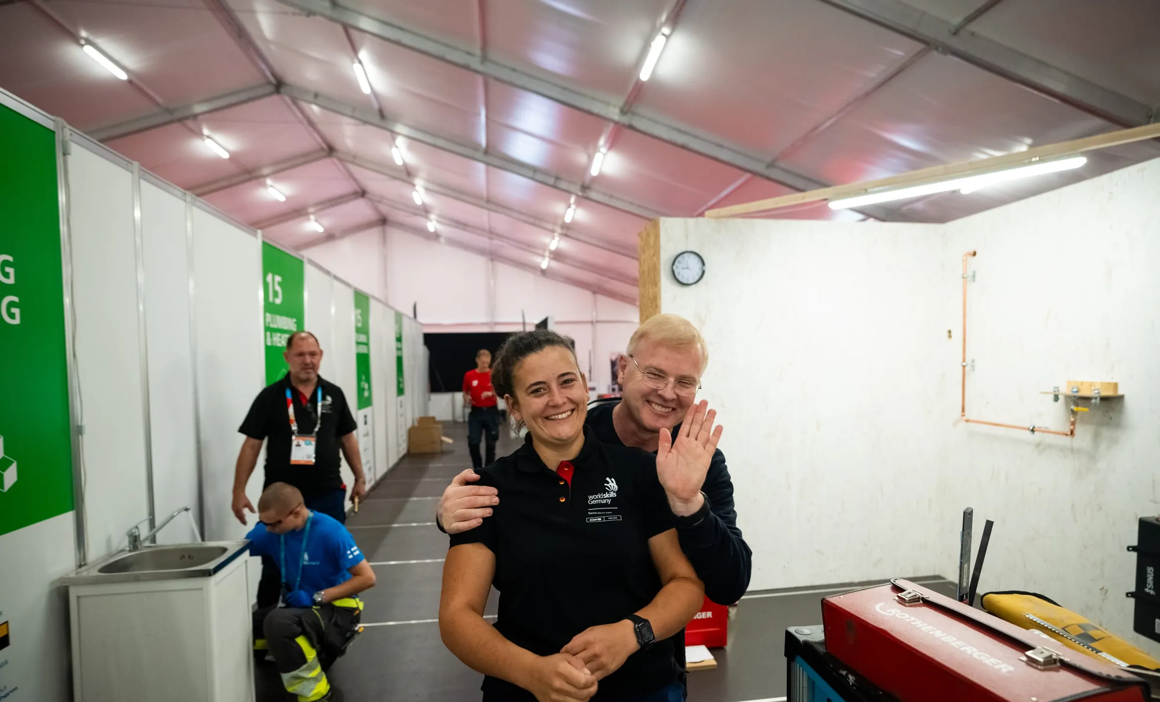 Anlagenmechanikerin Stefanie Hahn