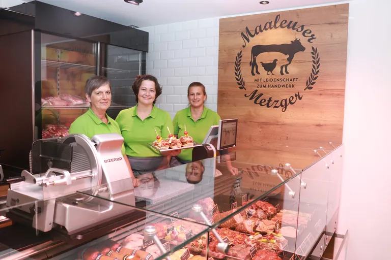 Das Team des "Maaleuser Metzgers".