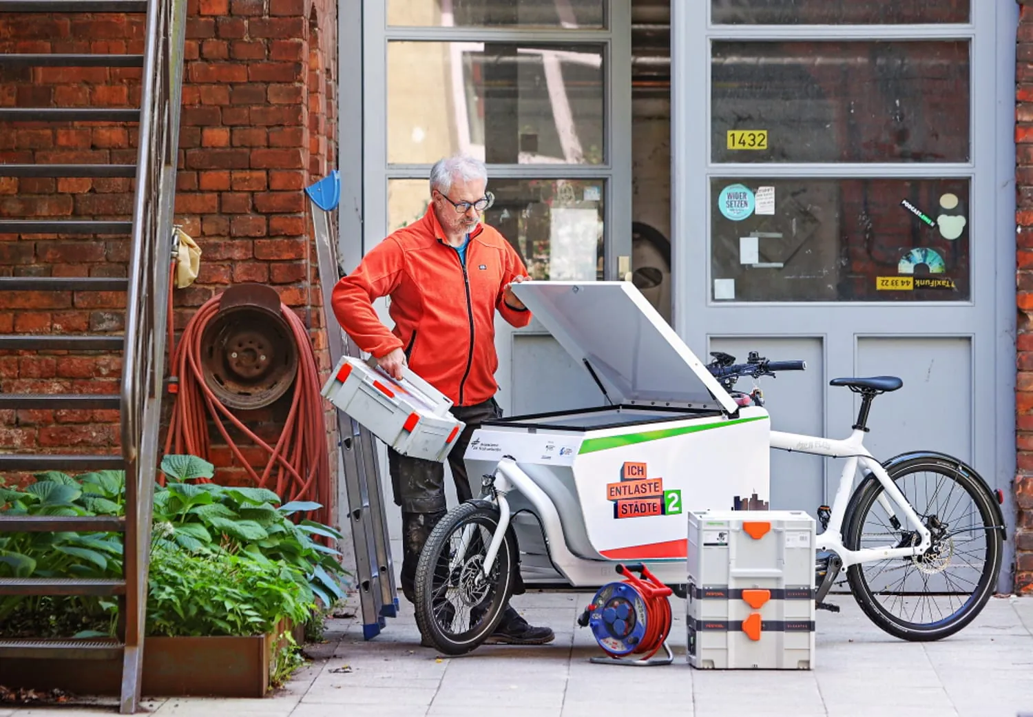 Wie schlägt sich das Lastenrad im gewerblichen Langzeittest?
