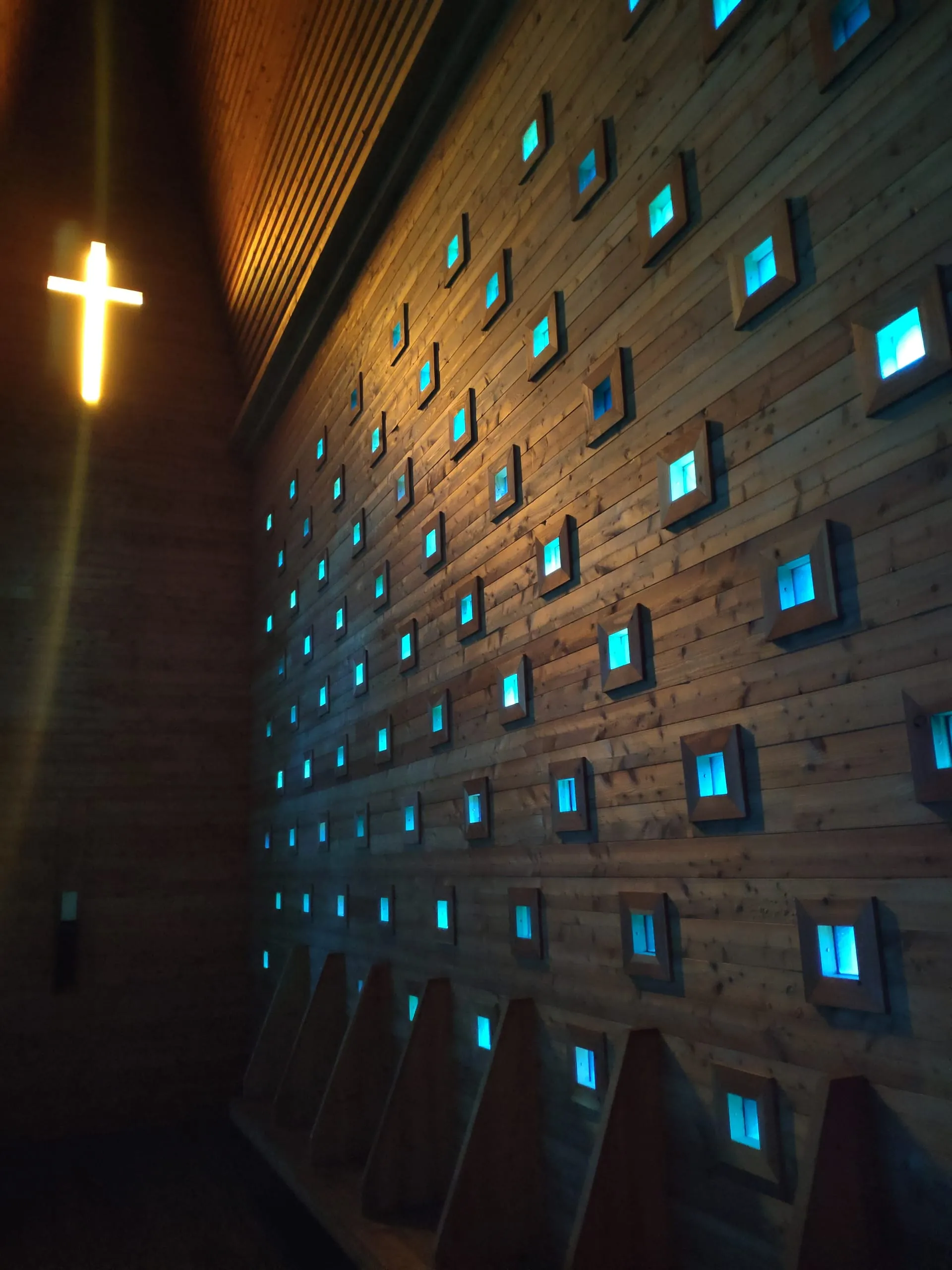 Der Innenraum der Mäckler-Kapelle