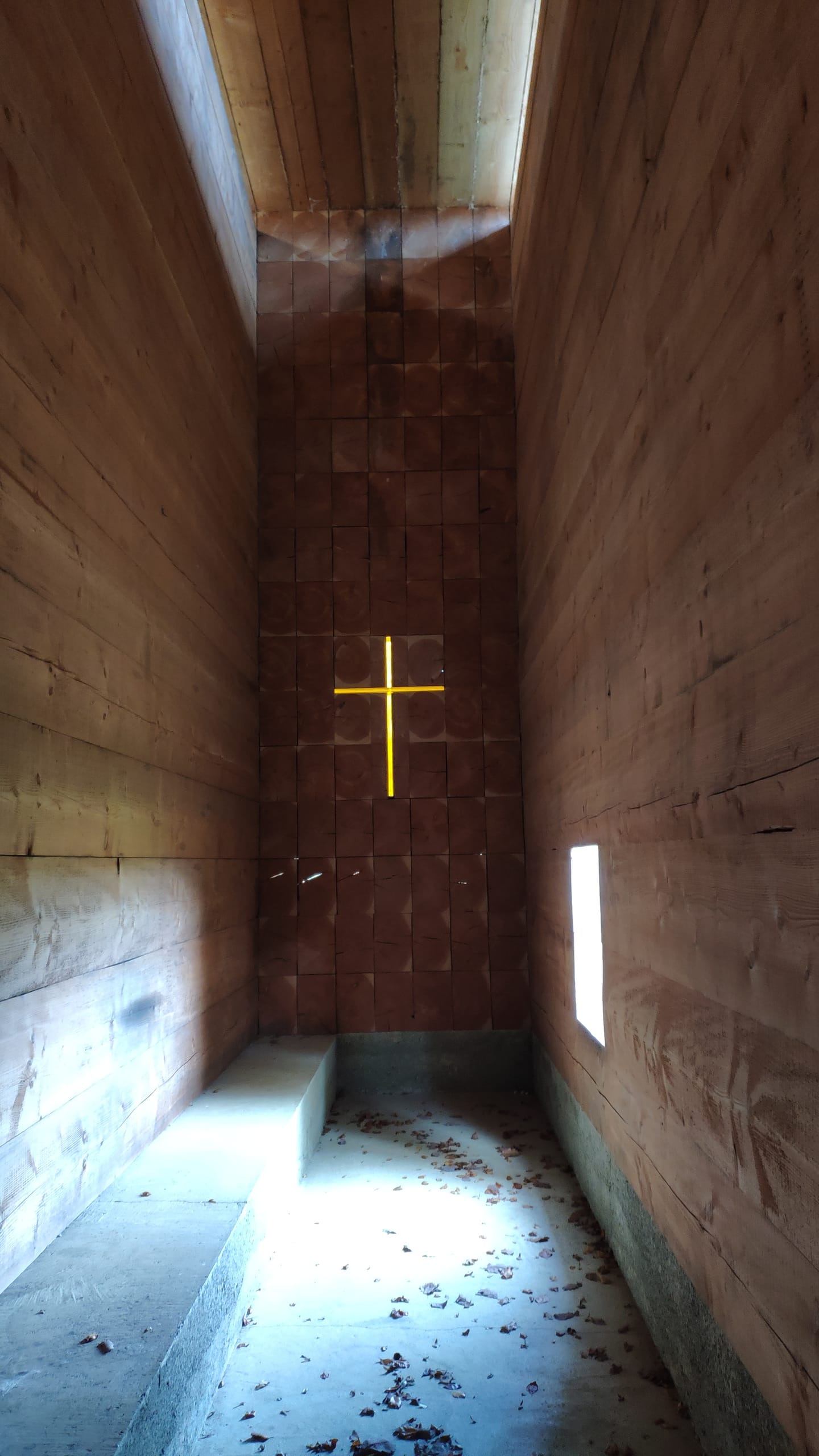 Innenraum der Pawson-Kapelle