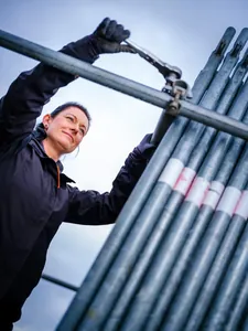 Gerüstbaumeisterin Silke Vogler
