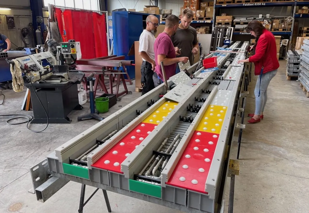 Ein altes Anlaufsystem wird generalüberholt