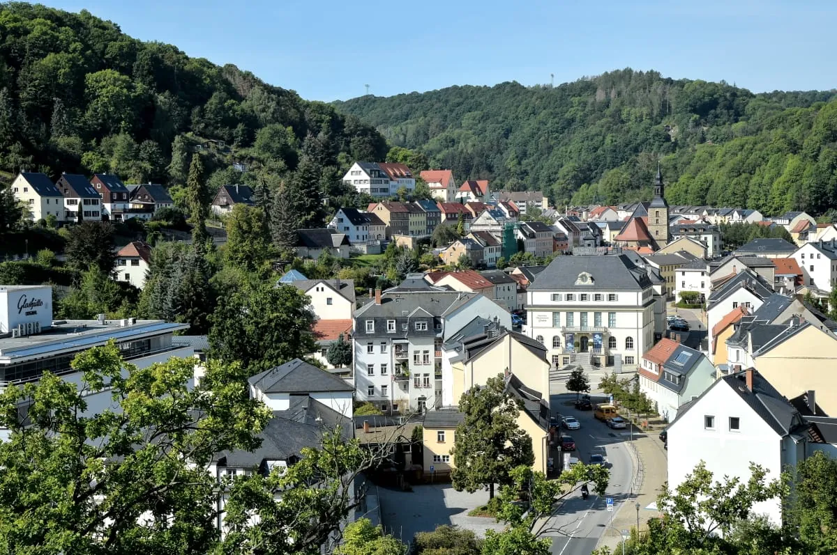 Glashütte, Zentrum der deutschen Feinuhrmacherkunst.