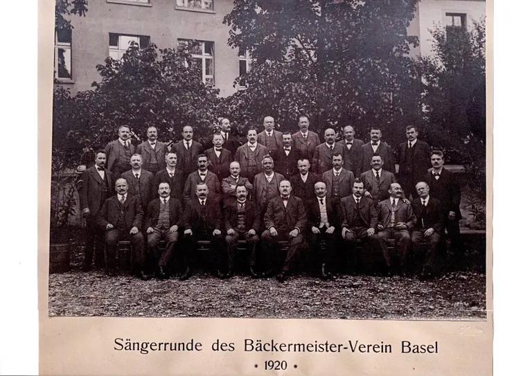S&auml;ngerrunde des B&auml;ckermeister-Vereins Basel