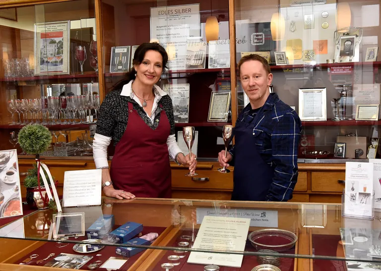 Christiane Werr&egrave; und ihr Sohn Daniel 