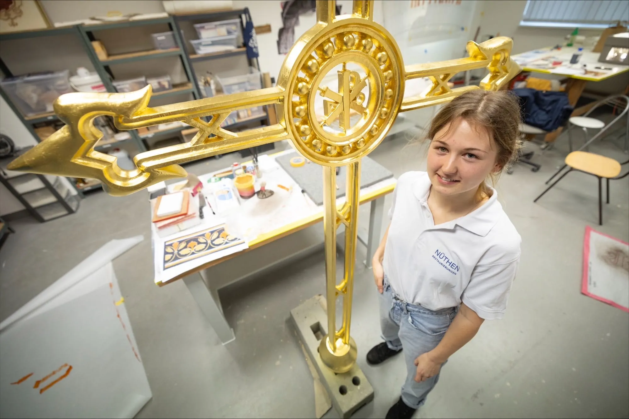 Dank Luisa strahlt das Weltkulturerbe wieder golden