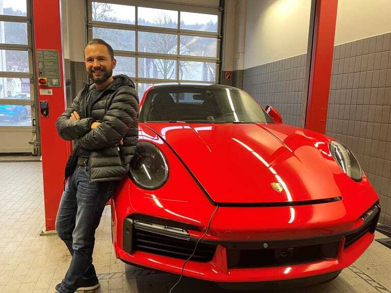 Jimmy Pelka und sein Porsche 911 Turbo S