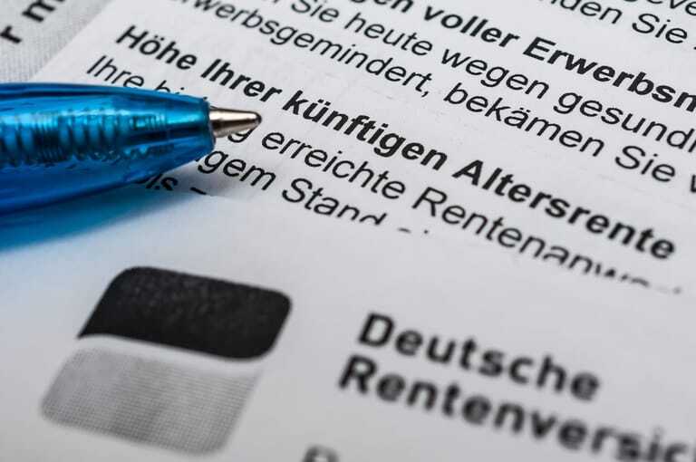 Rente, Rentenbescheid