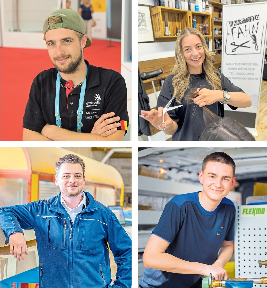 4 junge Handwerker berichten: Wir sind Handwerk, weil...