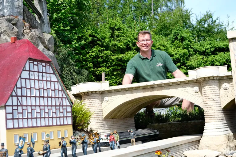 Jan Lorenz im Miniaturpark