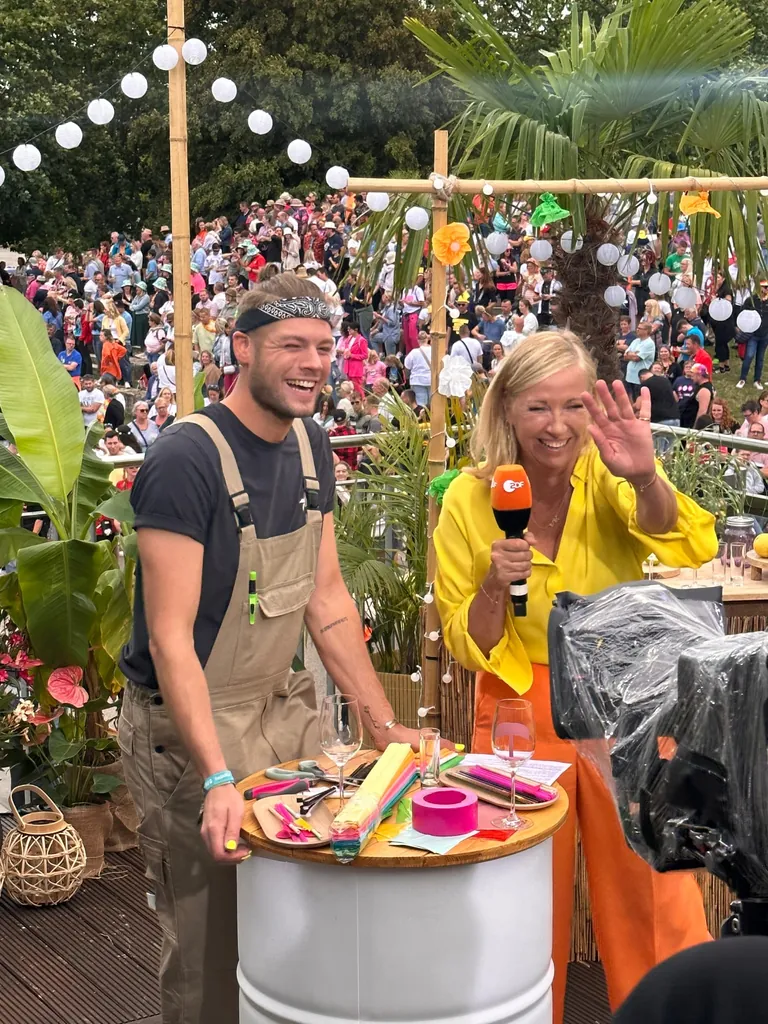 Tom Klein und Andrea Kiewel