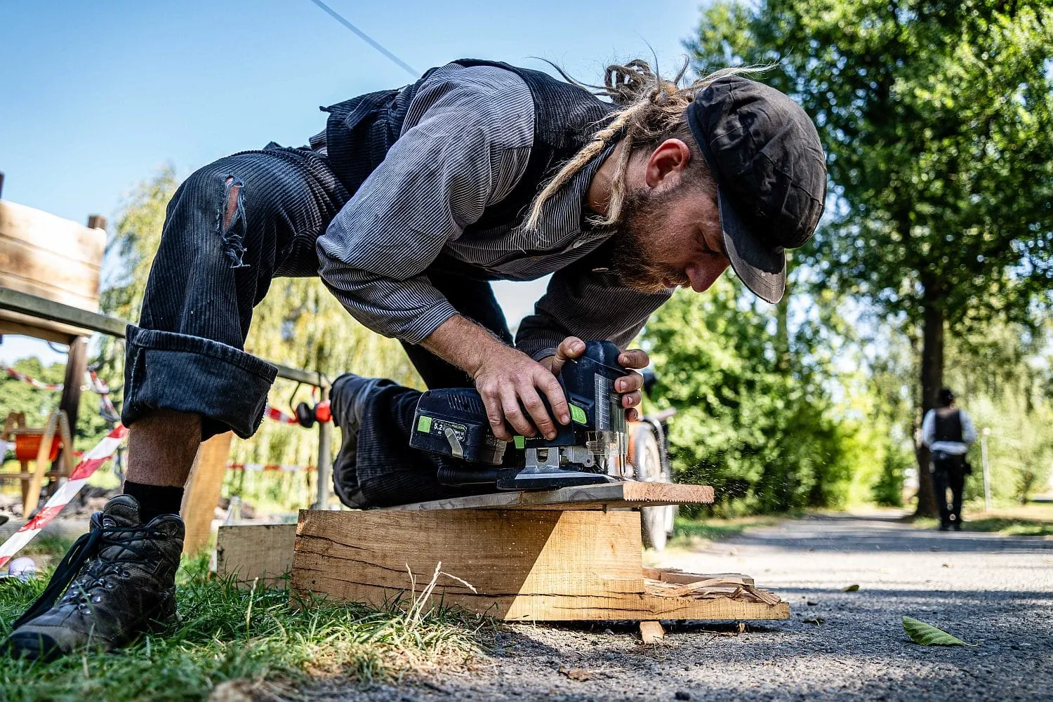 Sommerbaustelle der Wandergesellen 2024