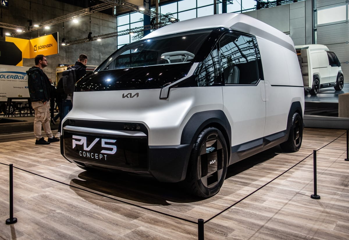 Kia PV5 mit Hochdach